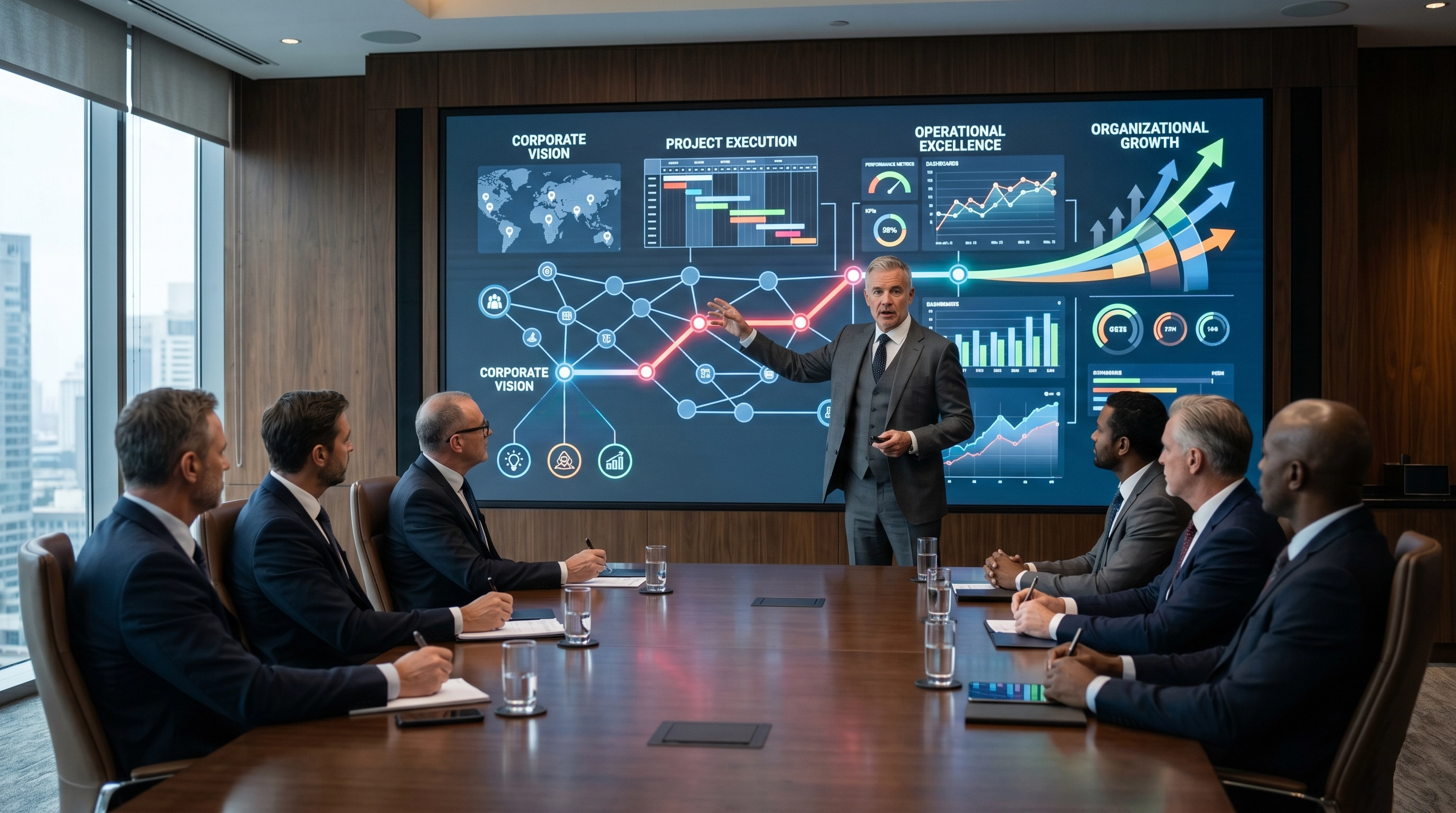 Project management supporting organizational growth and business success 